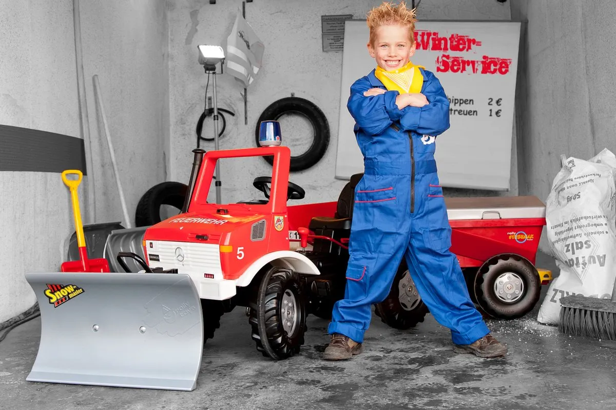Rolly Toys Traktor Sneeuwschuiver 40 961 7 - Grijs