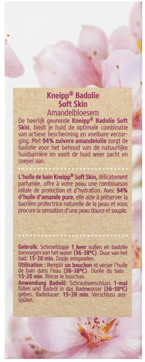 Kneipp Badolie Amandelbloesem 100ml - 12 Stuks