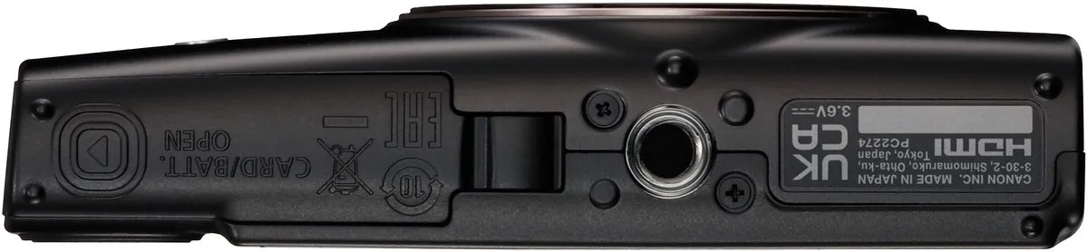 Canon Digital IXUS 285 HS 7281C001 Compactcamera - 20,2 MP - Zwart