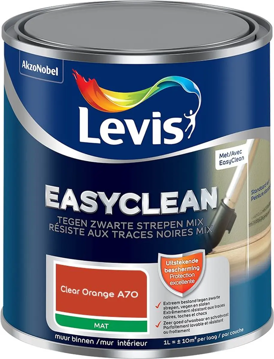 Levi's Easyclean Tegen Zwarte Strepen Mengverf 1L