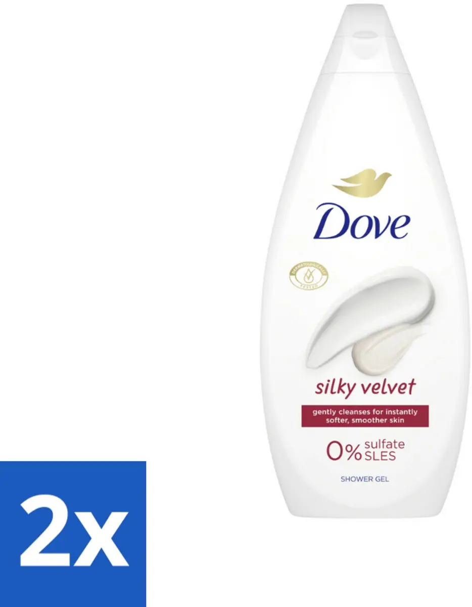 2 x Dove Douchecrème