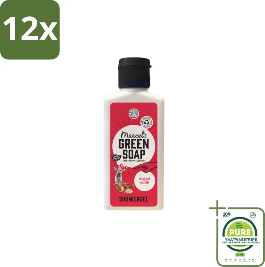 Marcel's Green Soap Argan & Oudh Douchegel 100ml