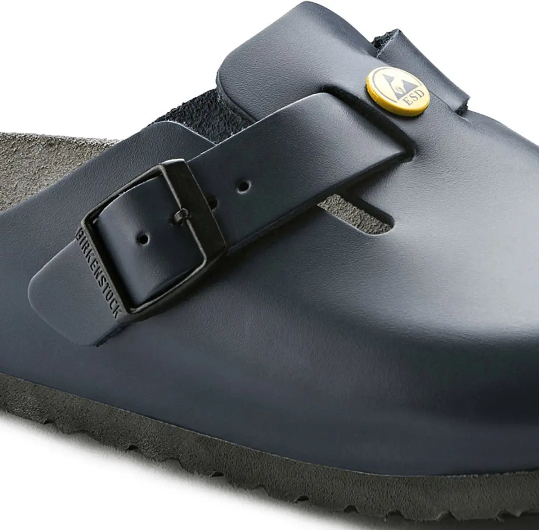 Birkenstock Boston ESD Dames Werkklompen Blauw - Maat 42