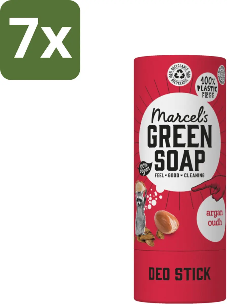 Marcel's Green Soap Deodorant Stick Argan & Oudh