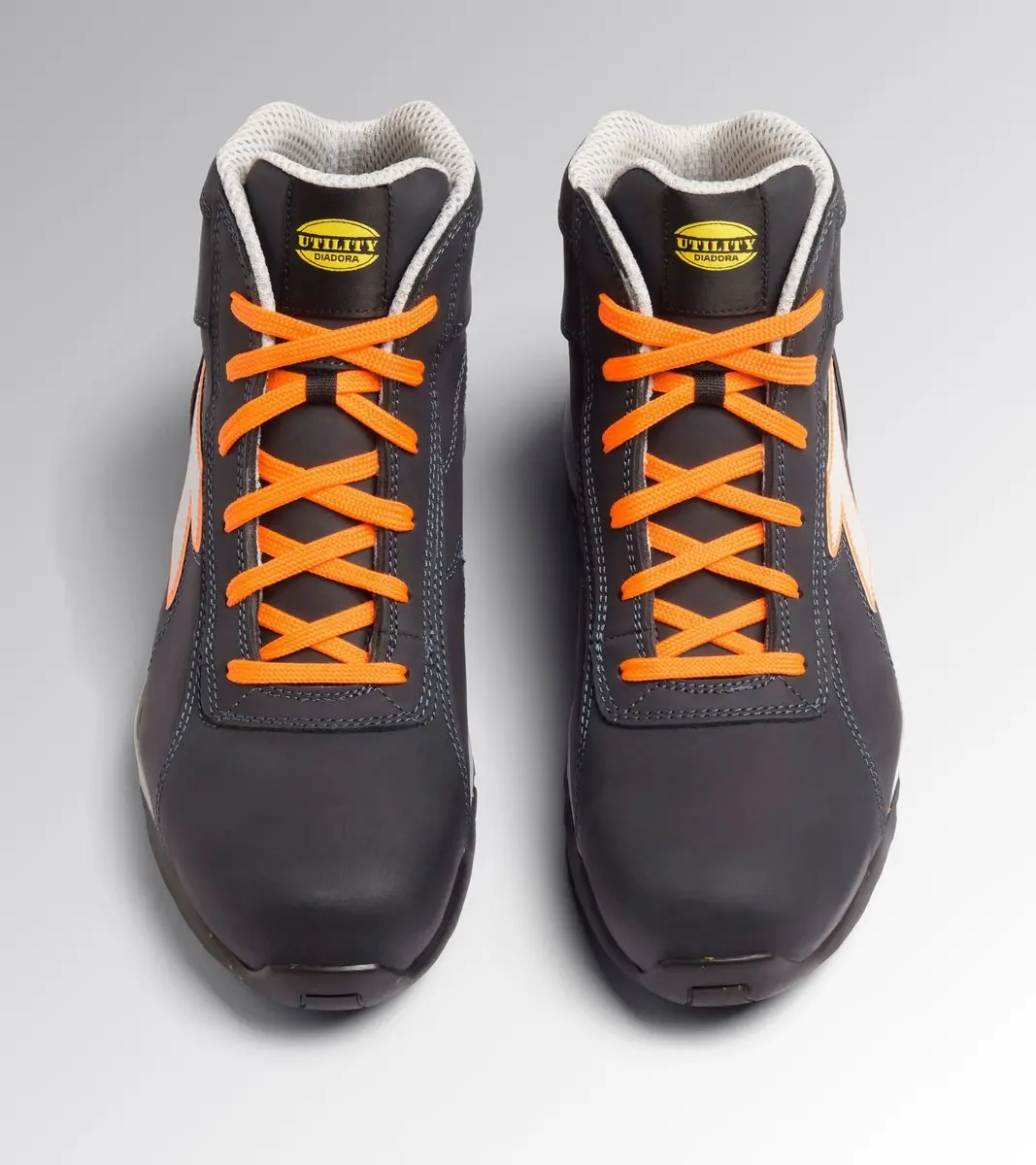 Diadora GLOVE MDS MID S3S FO SR D. Navy/F. Orange 35