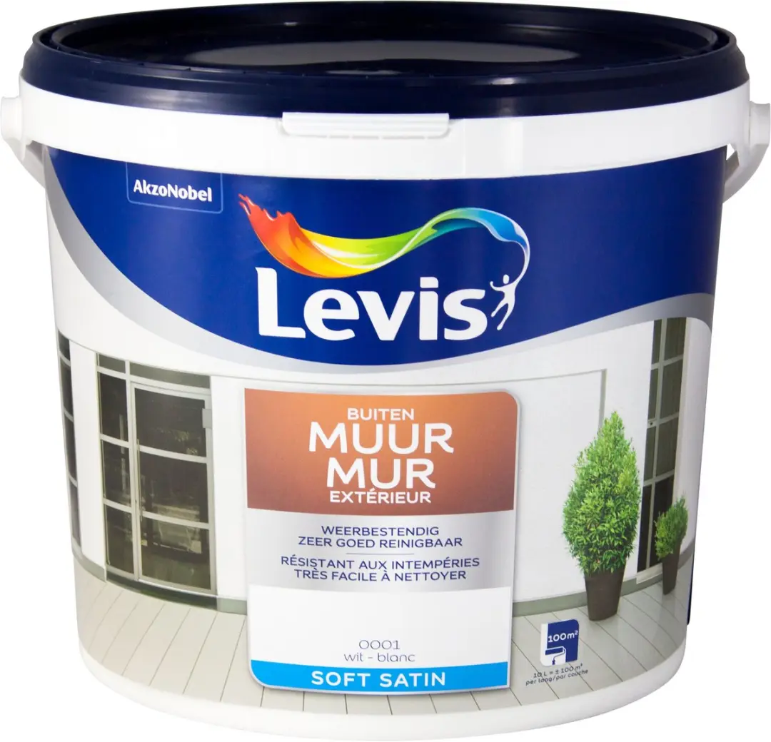 Levi's Muurverf Wit 10L