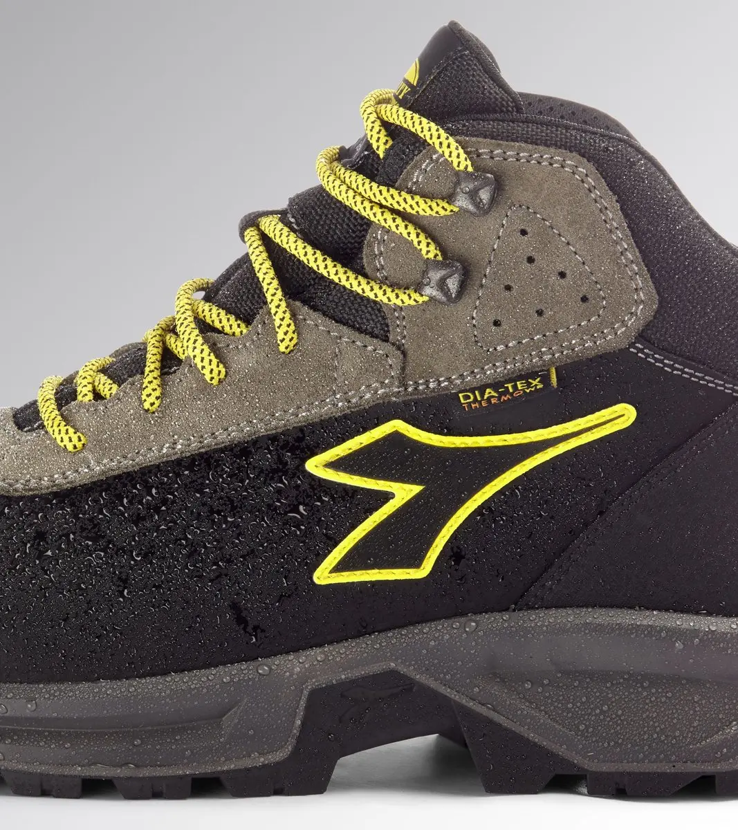Diadora SPORT DIATEX MID S7S FO CI SR BLACK/STEEL GRAY 47