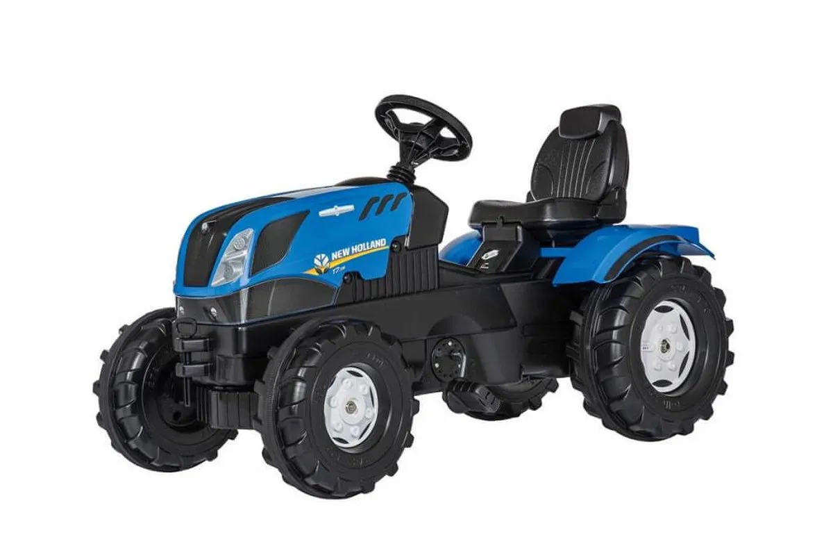 Rolly Toys Traktor 3/7 New Holland Loopauto - Blauw