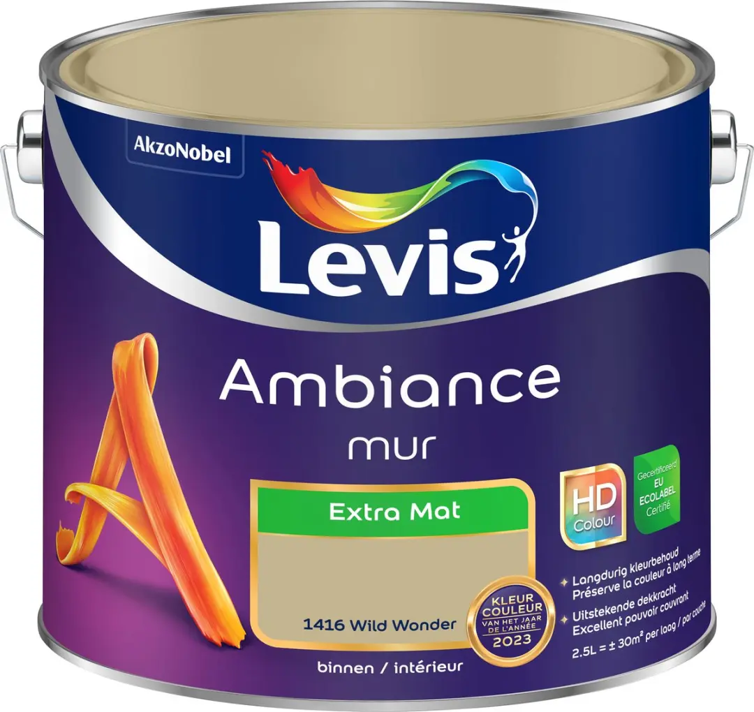Levi's Ambiance Mur Extra Mat Wild Wonder 2,5L
