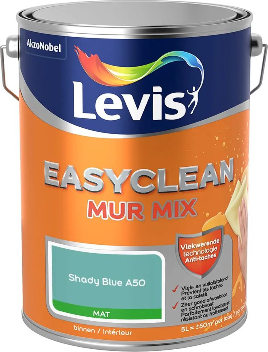 Levi's Easyclean Mur Mat Mix Shady Blue A50