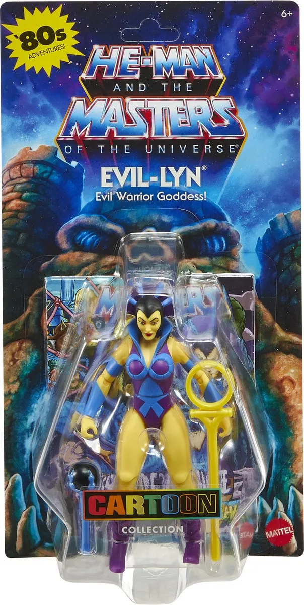Mattel Masters of the Universe Origins Evil-Lyn Action Figuur - 14cm - Multicolor