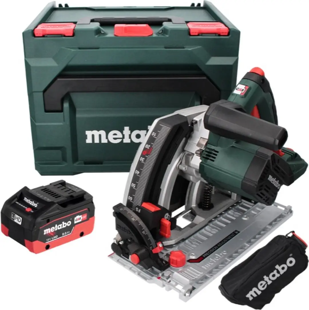 Metabo KT 18 LTX 66 BL Accu-invalcirkelzaag 165mm - 1x 8.0Ah accu - afbeelding 3 van 5
