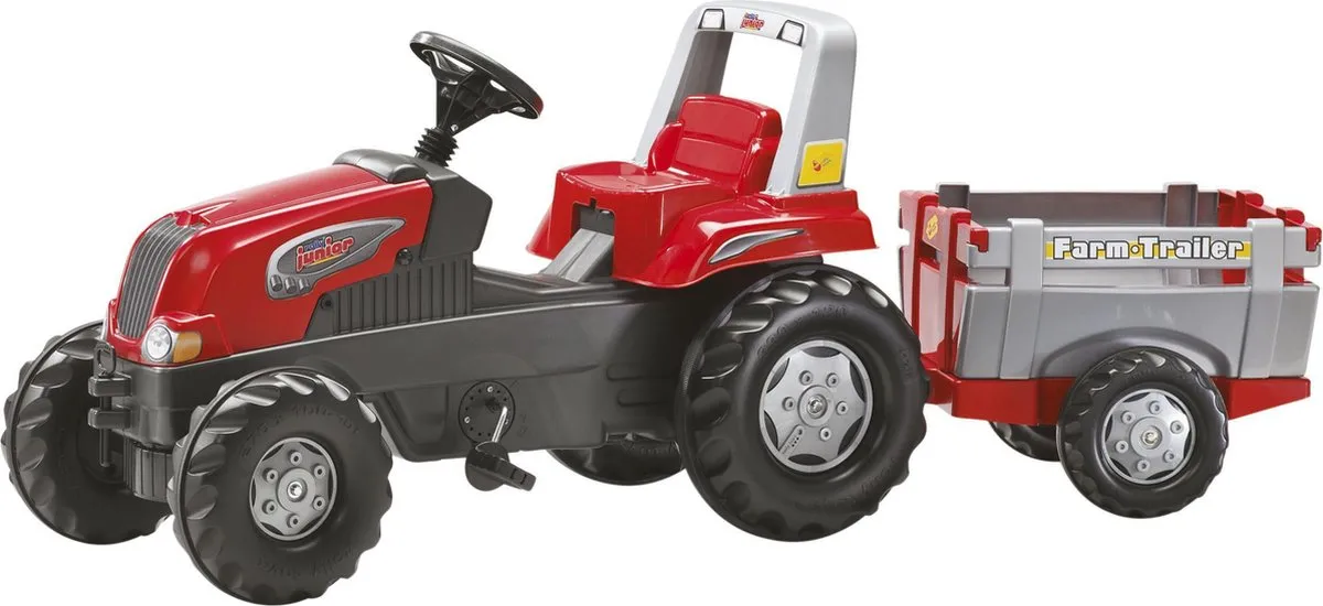 Rolly Toys Rolly Junior RT Traptractor met Aanhanger