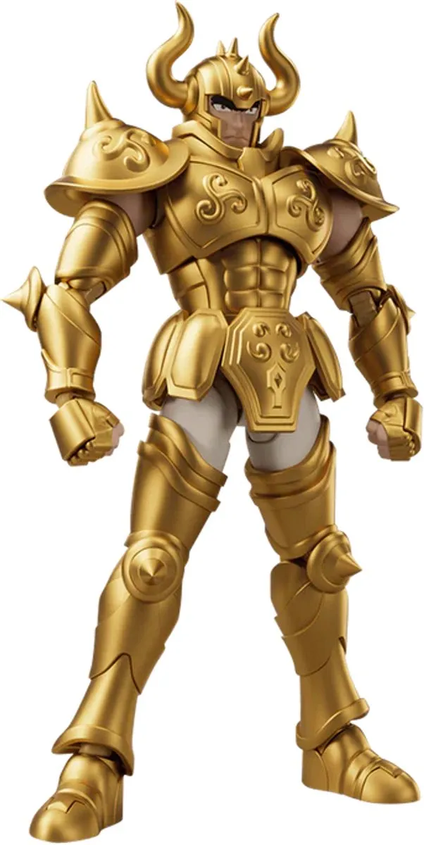 Hasbro Blokees Saint Seiya Taurus Aldebaran Champion Bouwpakket - 15cm Goud - afbeelding 2 van 3