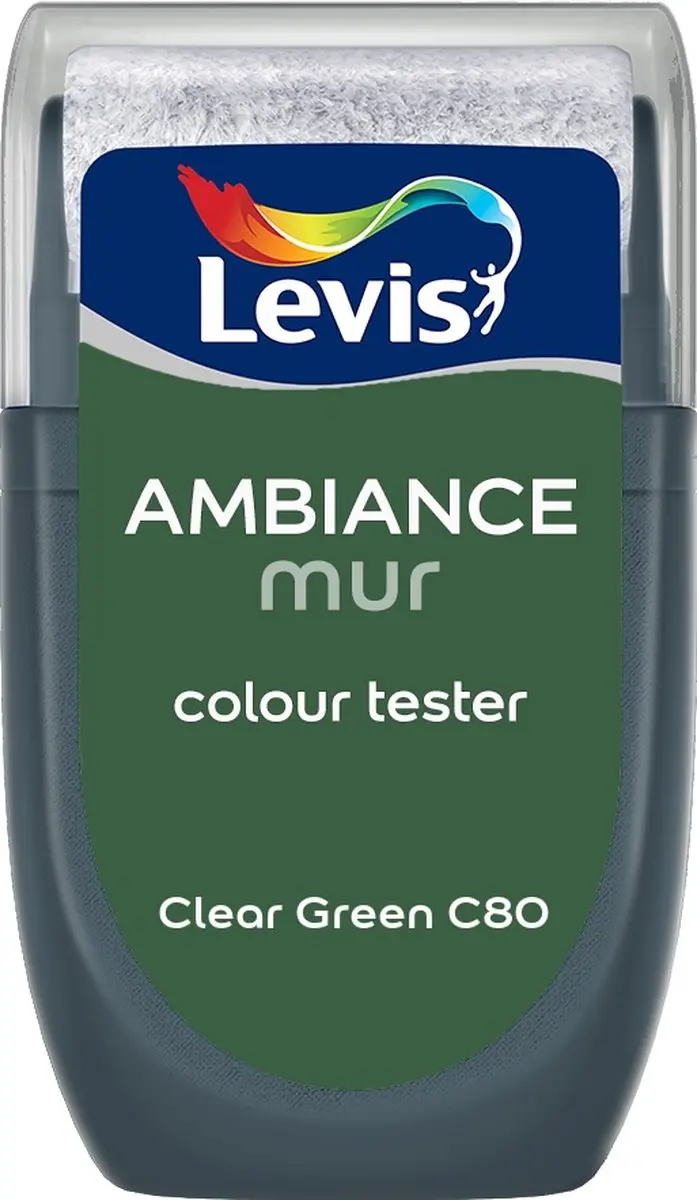 Levi's Muurverf Kleurtester Mat Mix Clear Green C80