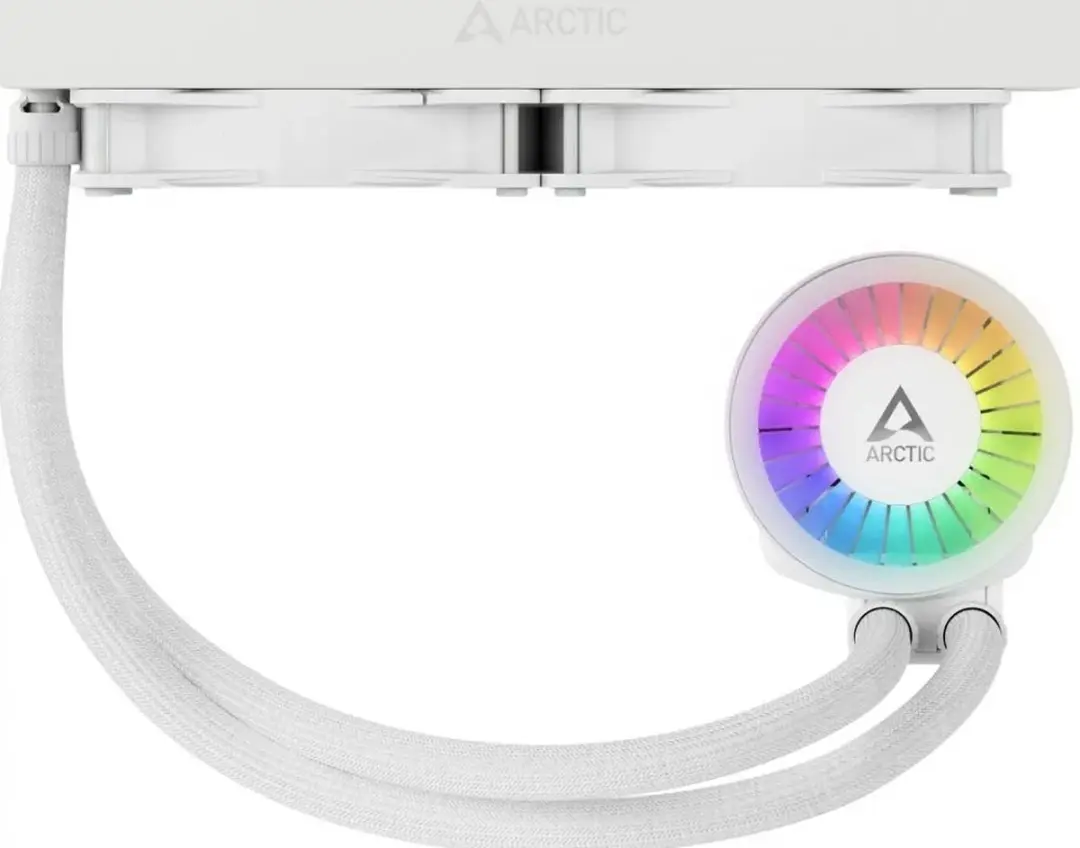 Arctic Liquid Freezer III 240 A-RGB Processor Koeler - 2x 120mm PWM ARGB - Wit