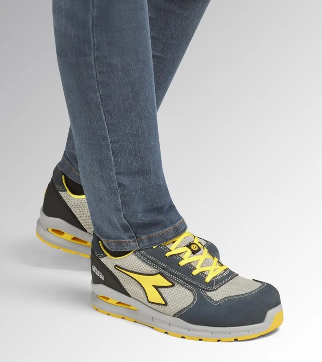 Diadora RUN A.BOX LOW S1PS FO SR BLUE COSMOS/ALUMINUM 42