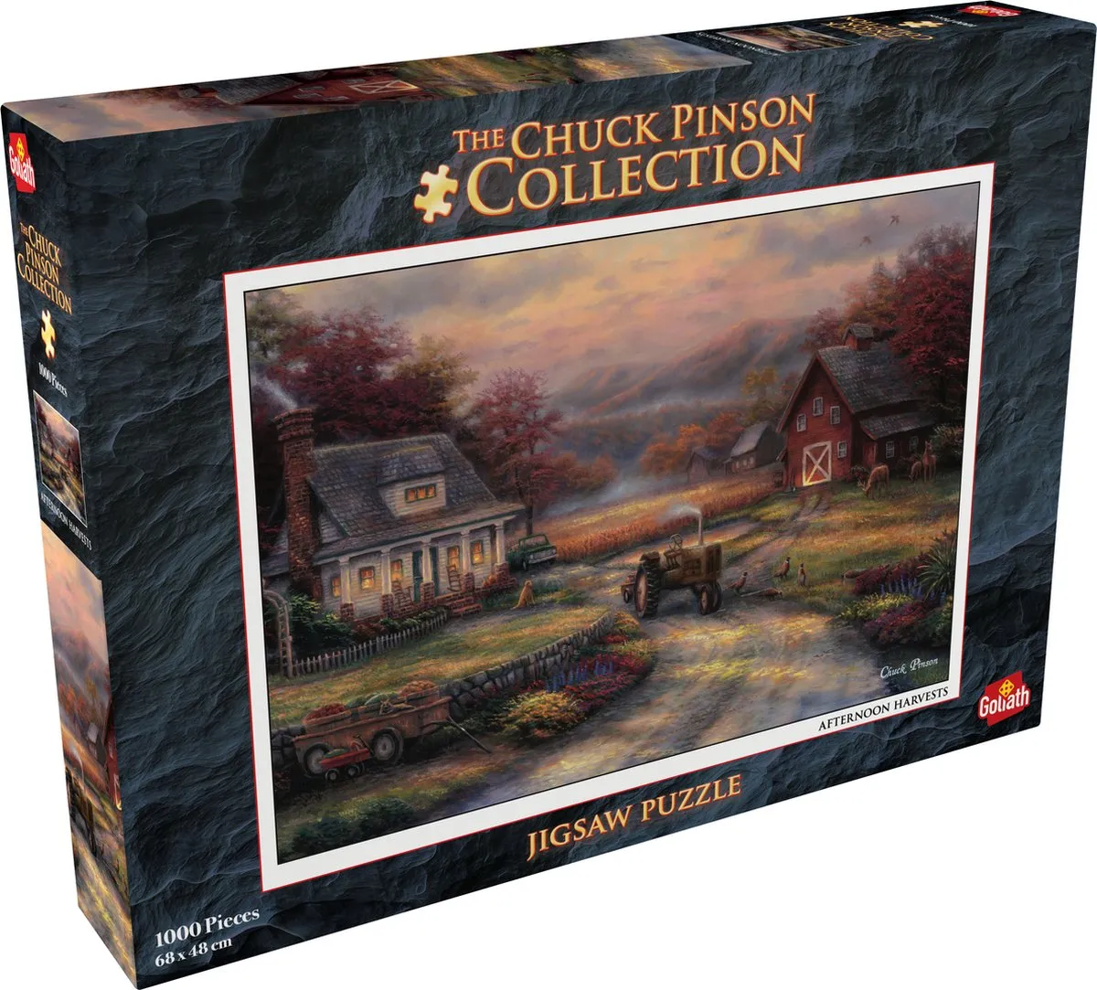 Goliath Chuck Pinson Afternoon Harvests Puzzel 1000 Stuks