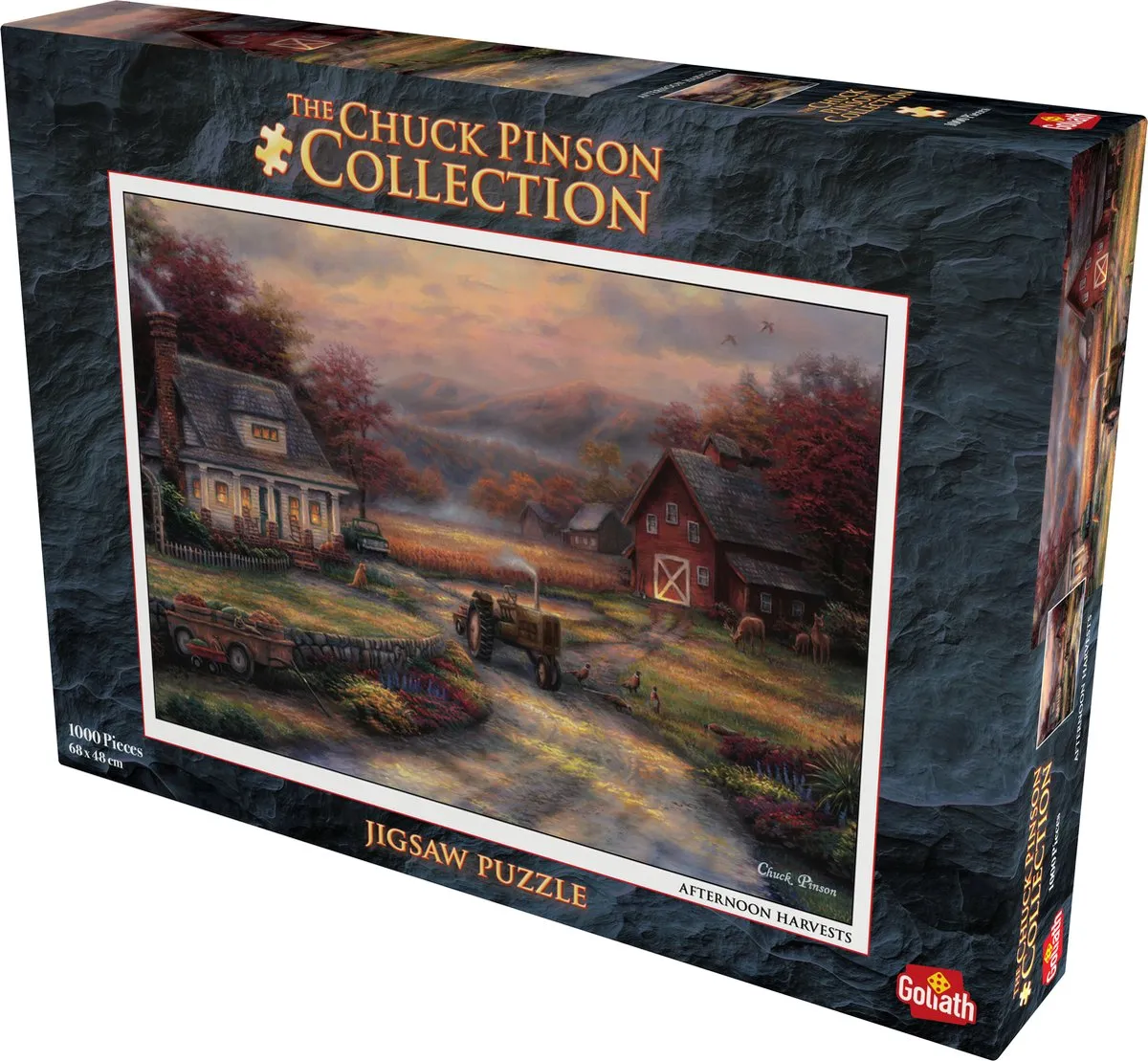 Goliath Chuck Pinson Afternoon Harvests Puzzel 1000 Stuks - Multicolor