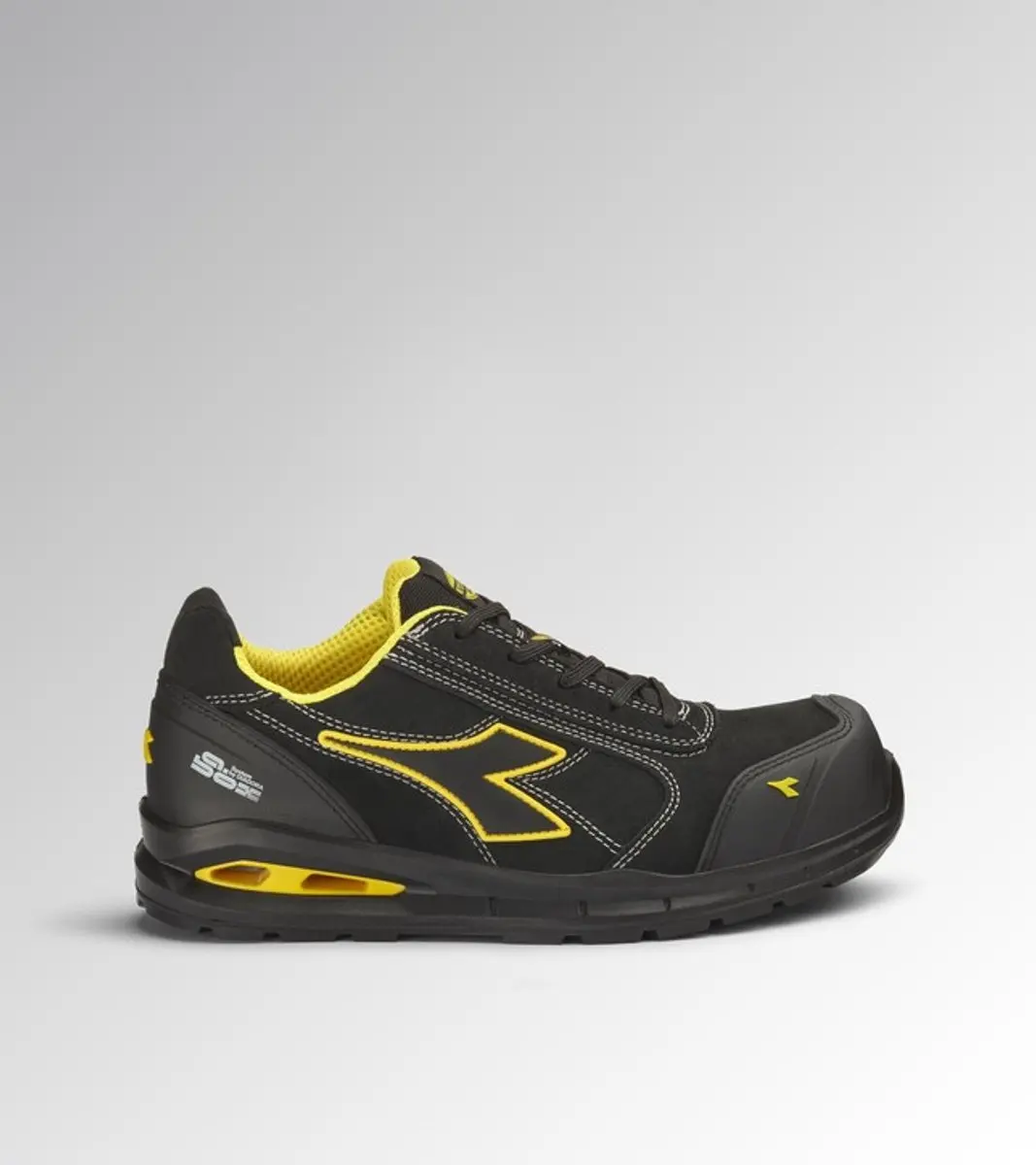 Diadora RUN A.BOX MSTR LOW S3S FO SR SC black 37