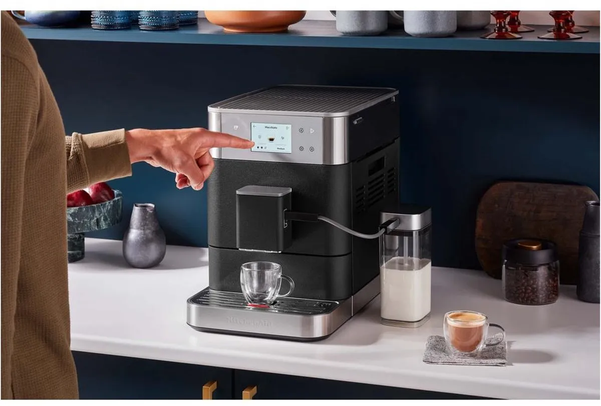 KitchenAid KF7 Espressomachine 20 Programma's - Vulkaanzwart