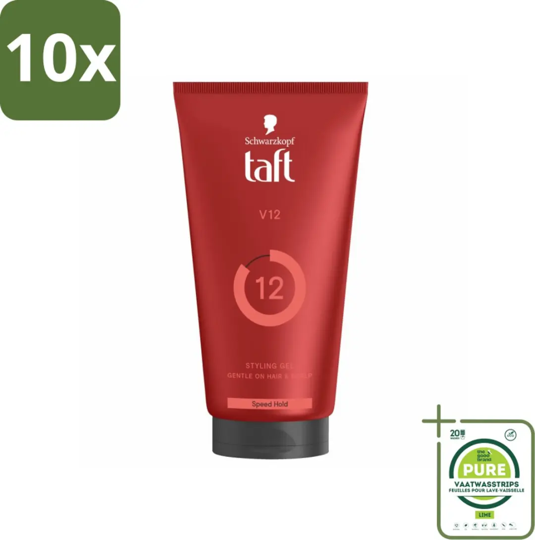 Taft V12 Styling Gel Turbo Fixatie 150ml