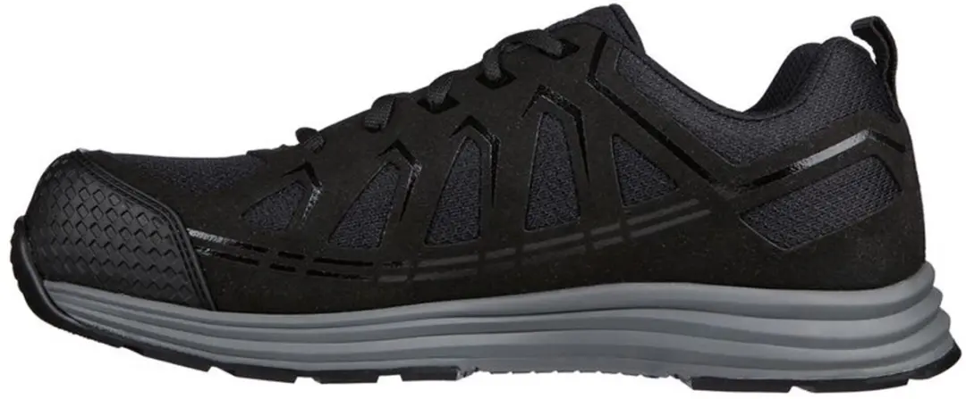 Skechers Malad II Heren Veiligheidsschoen - Zwart