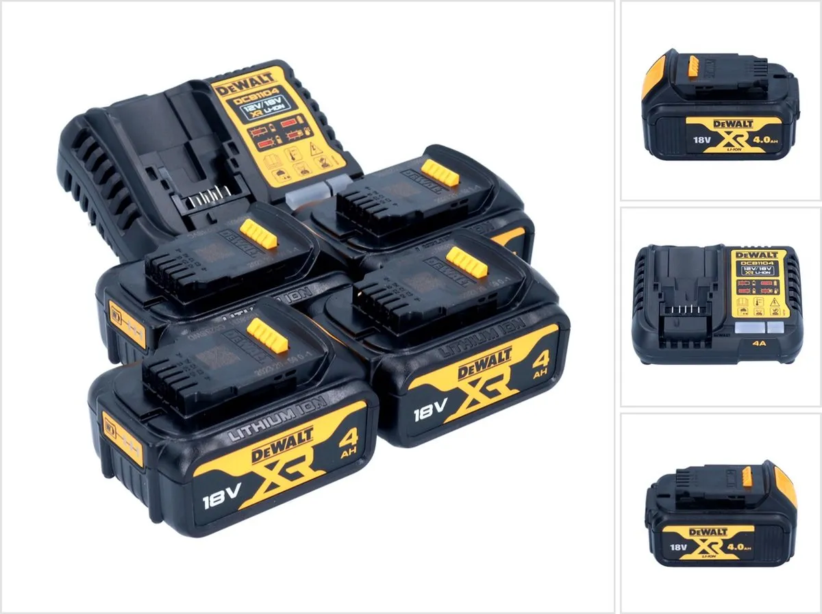 DeWalt DCB 1104 M4 Accustartset 12V/18V