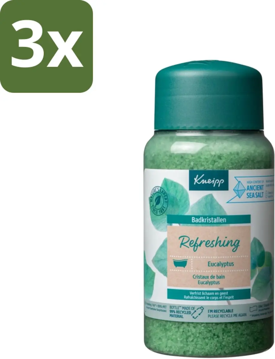 Kneipp Mint Eucalyptus Badkristallen 1800g