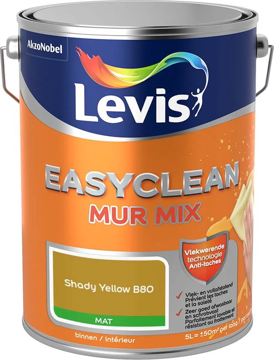 Levi's Easyclean Mur Mat Mix Shady Yellow B80