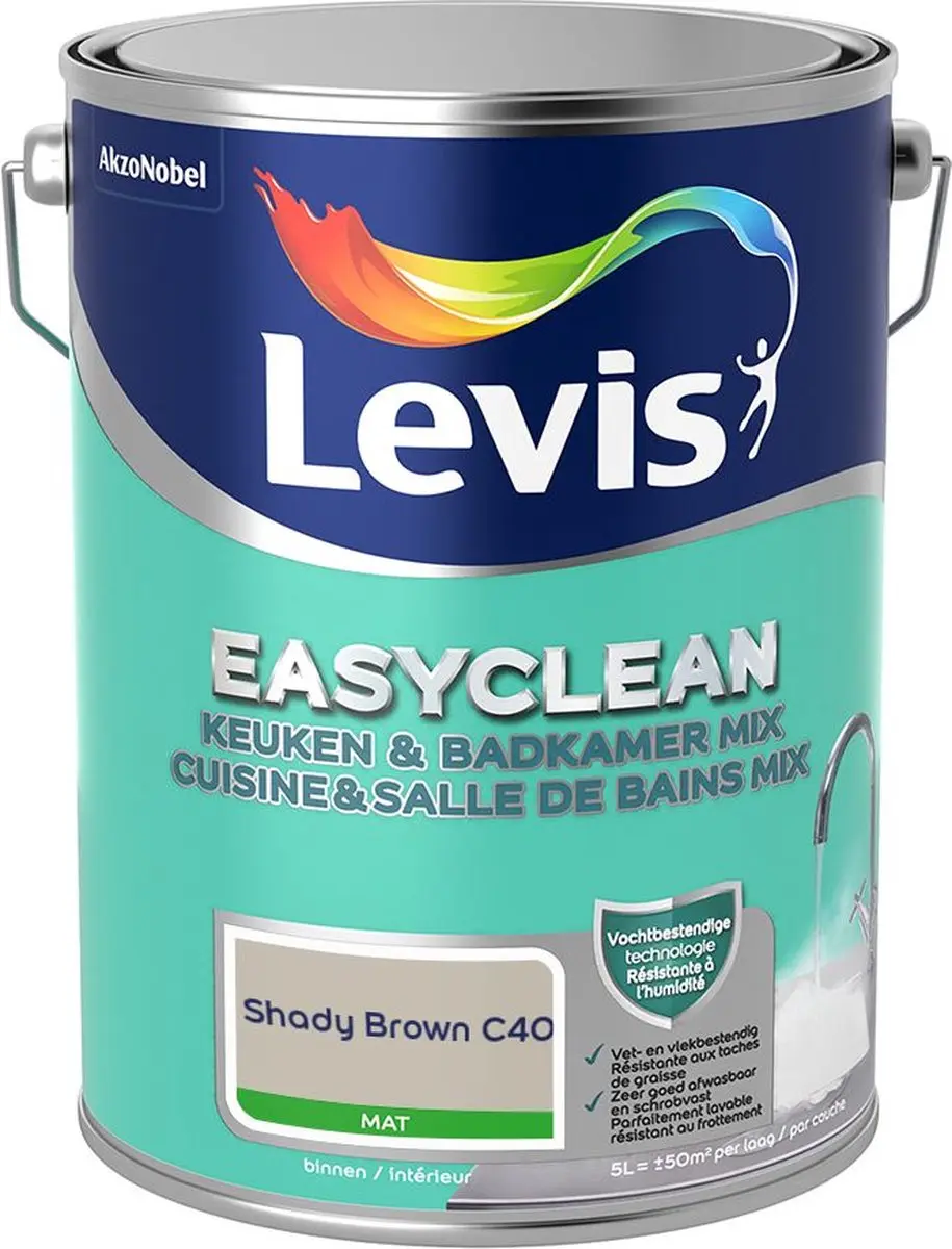 Levi's Easyclean Mengverf Shady Brown C40