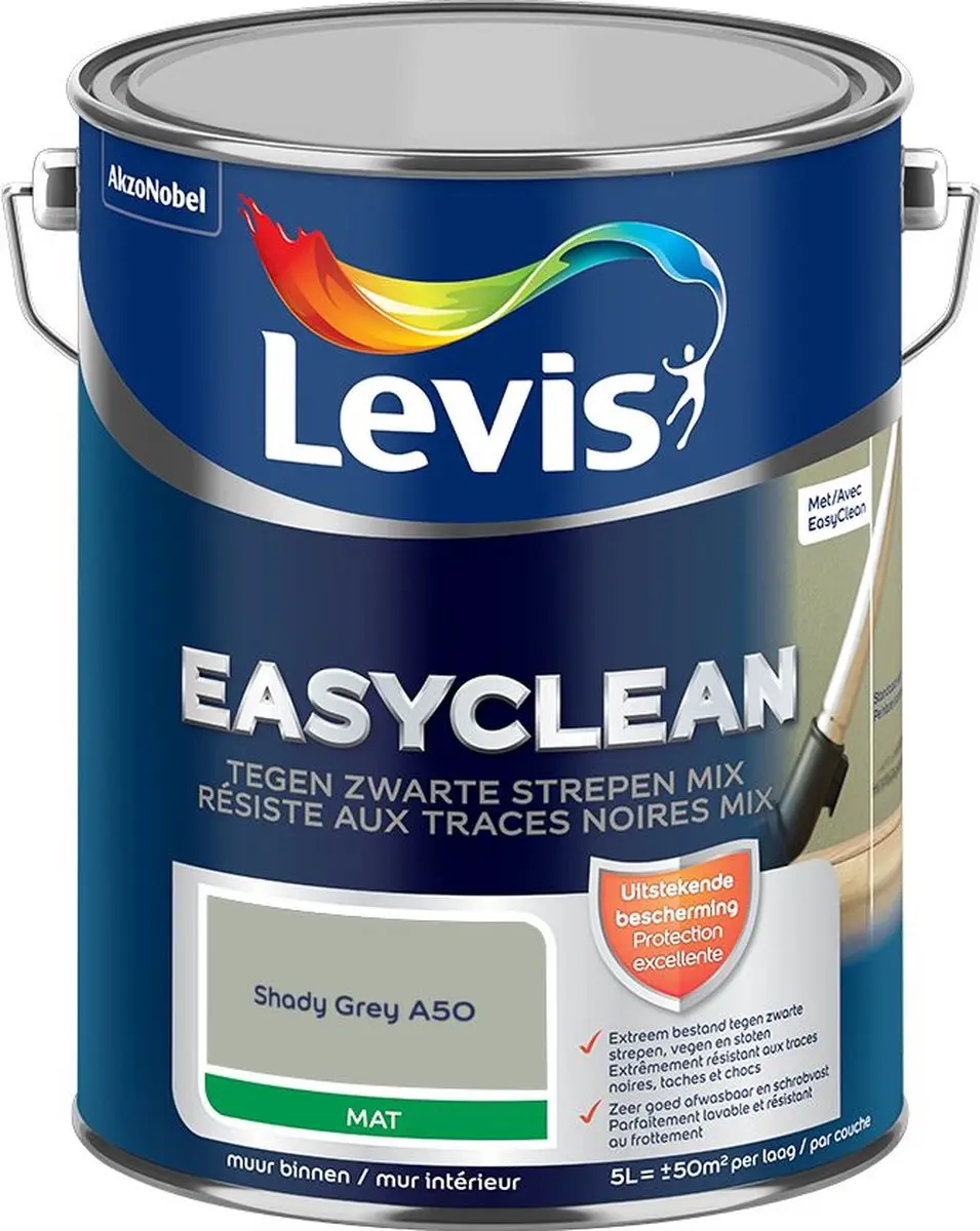 Levi's Easyclean Tegen Zwarte Strepen Mengverf 5L