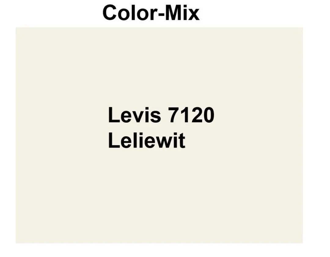 Levi's Artitude 7120 Leliewit Muurverf - 2,5L