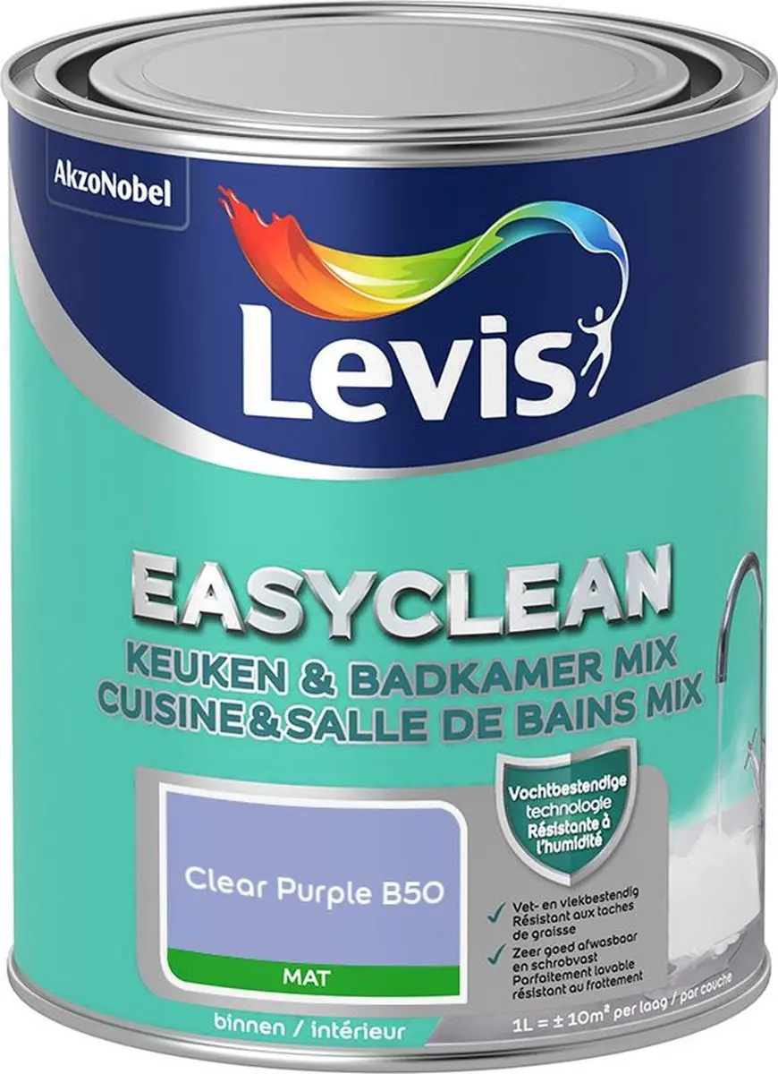 Levi's Easyclean Mengverf Clear Purple B50