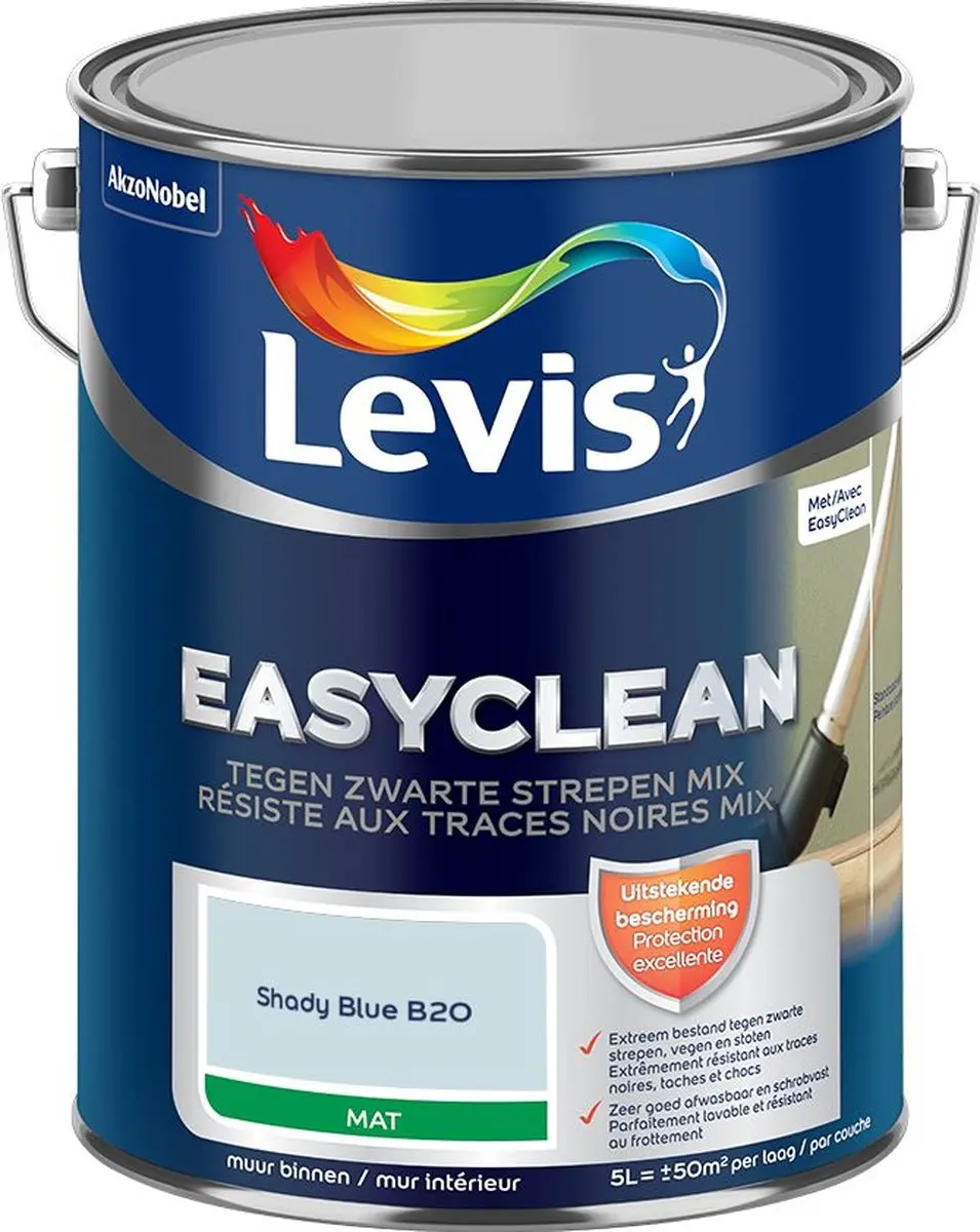 Levi's Easyclean Tegen Zwarte Strepen Mengverf 5L