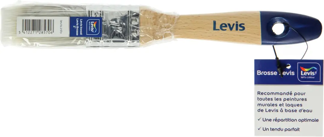 Levis Verfborstel Plat 25Mm