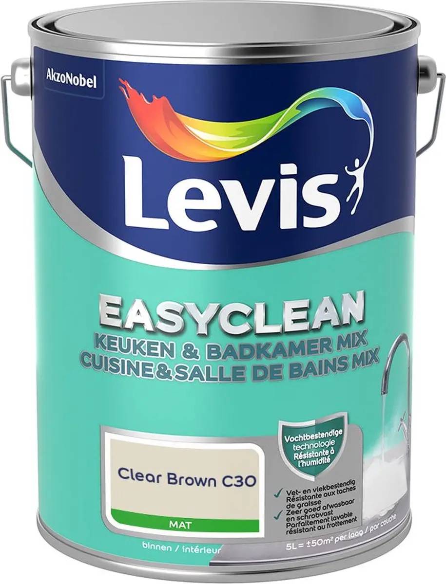 Levi's Easyclean Mengverf Clear Brown C30