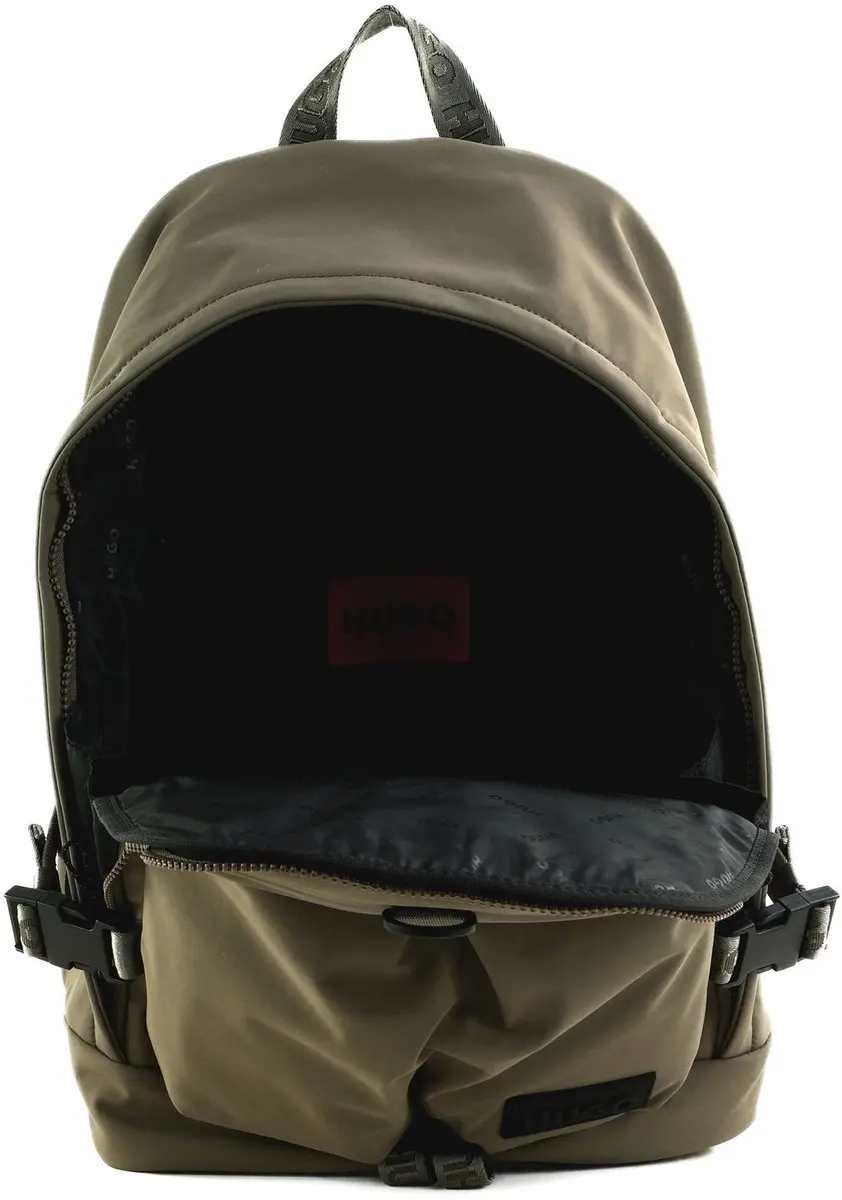 Hugo Backpack Medium Grey Taupe - 15 inch Laptopvak - 25x31x1.5cm