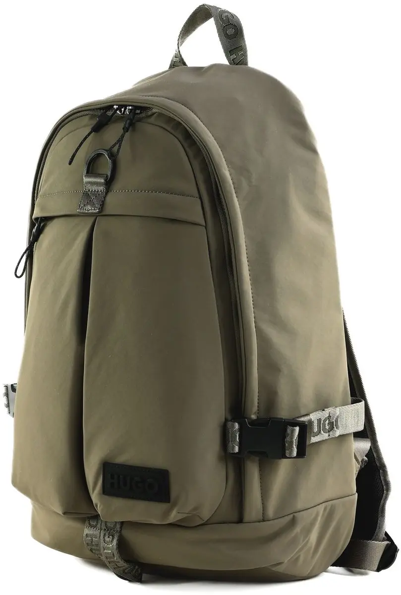 Hugo Backpack Medium Grey Taupe - 15 inch Laptopvak - 25x31x1.5cm