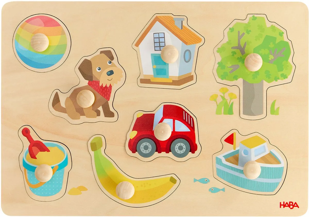 Haba Eerste Woorden Puzzel - Multicolor