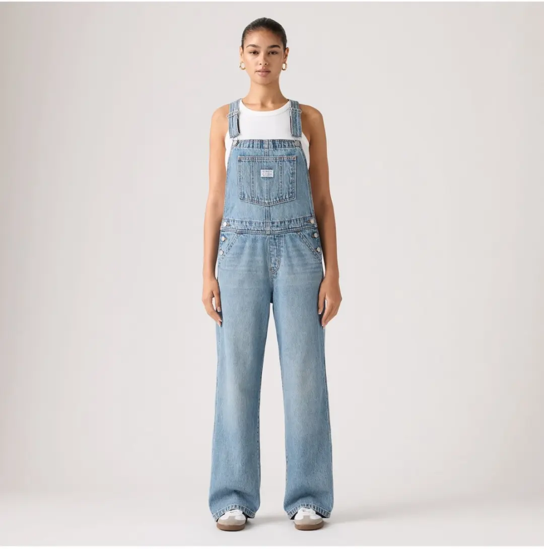 Levi's Baggy-Overall XS - Lichtblauw