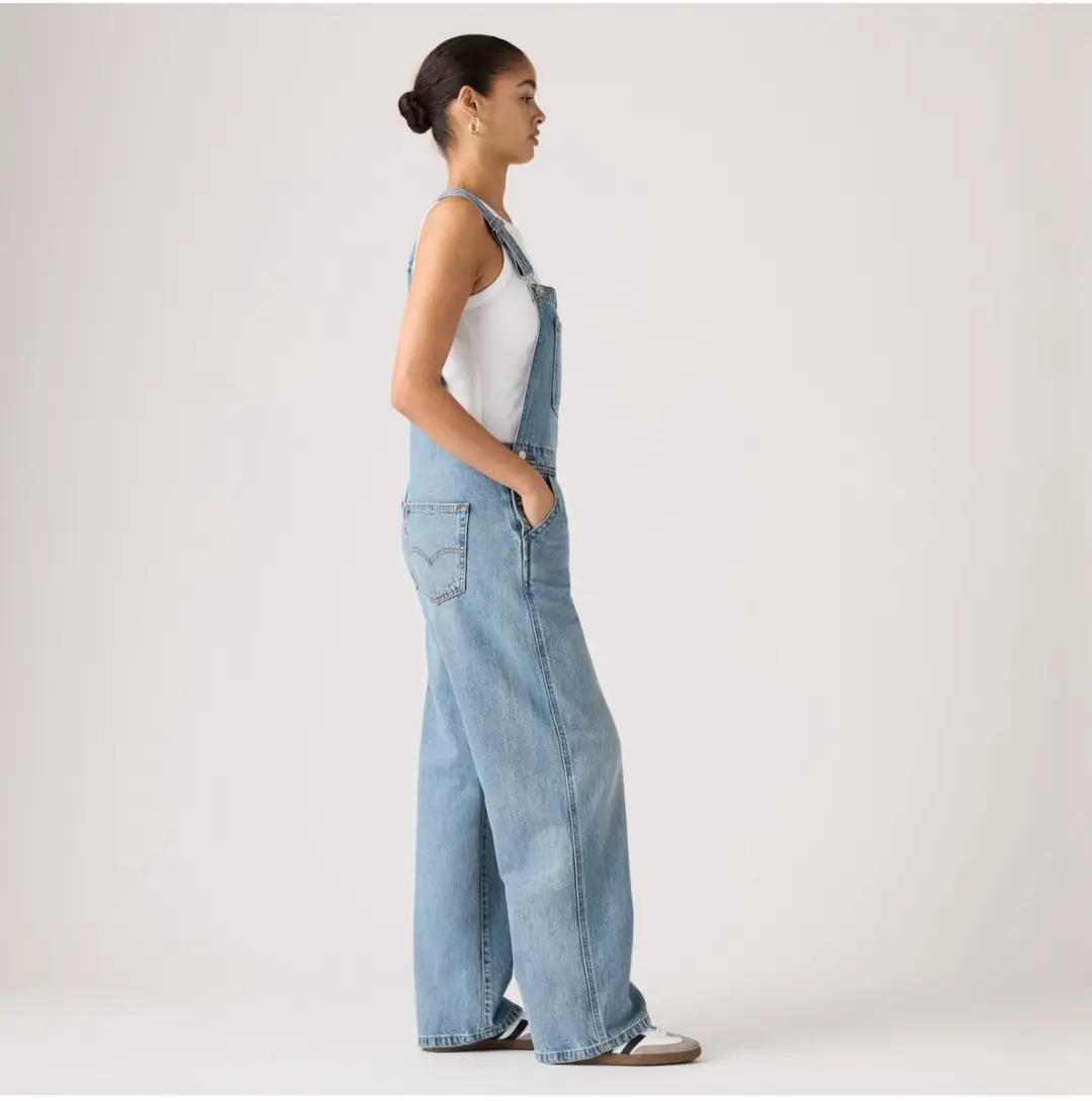 Levi's Baggy-Overall XS - Lichtblauw