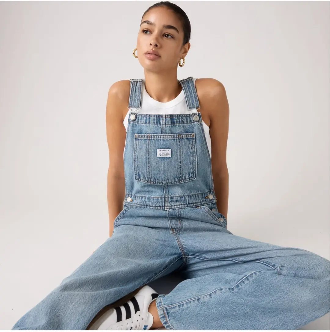 Levi's Baggy-Overall XS - Lichtblauw