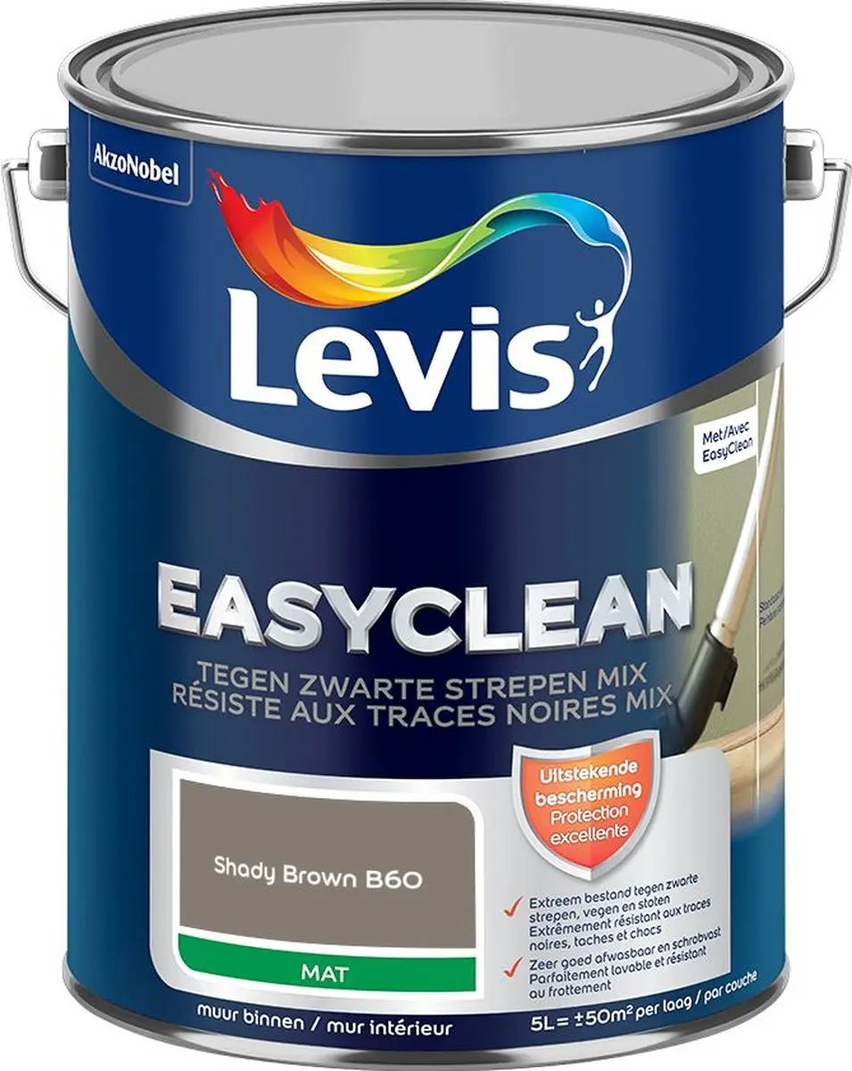 Levi's Easyclean Tegen Zwarte Strepen Mengverf 5L