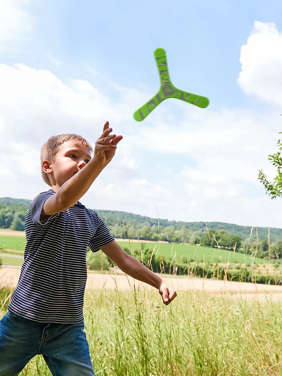Haba Frisbee & Boomerang Bundle - Groen - afbeelding 6 van 6