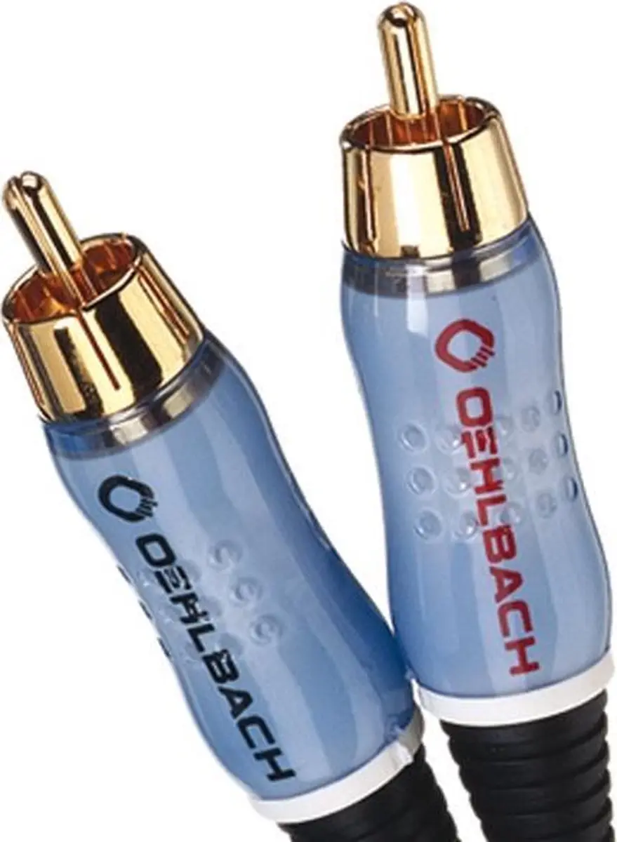 Oehlbach Audio-Cinchkabel 5m - Blauw