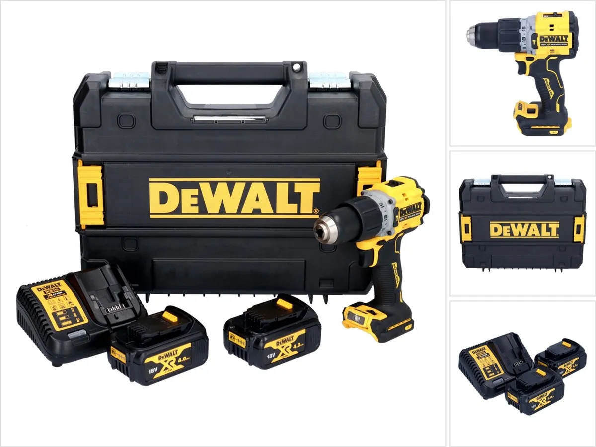 DeWalt DCD805M2T Klopboormachine 18V 90Nm