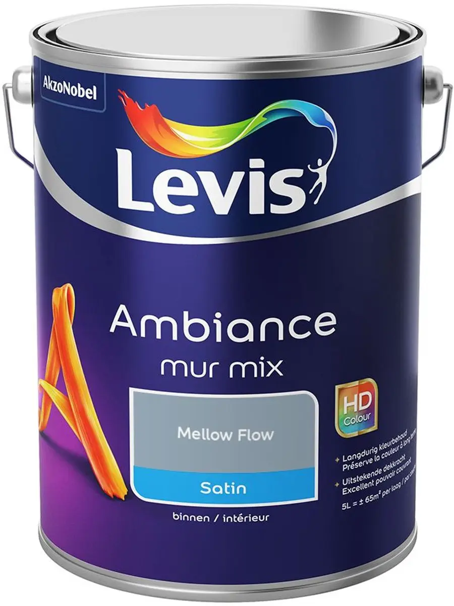 Levi's Ambiance Mur Satin Mix Mengverf 5L