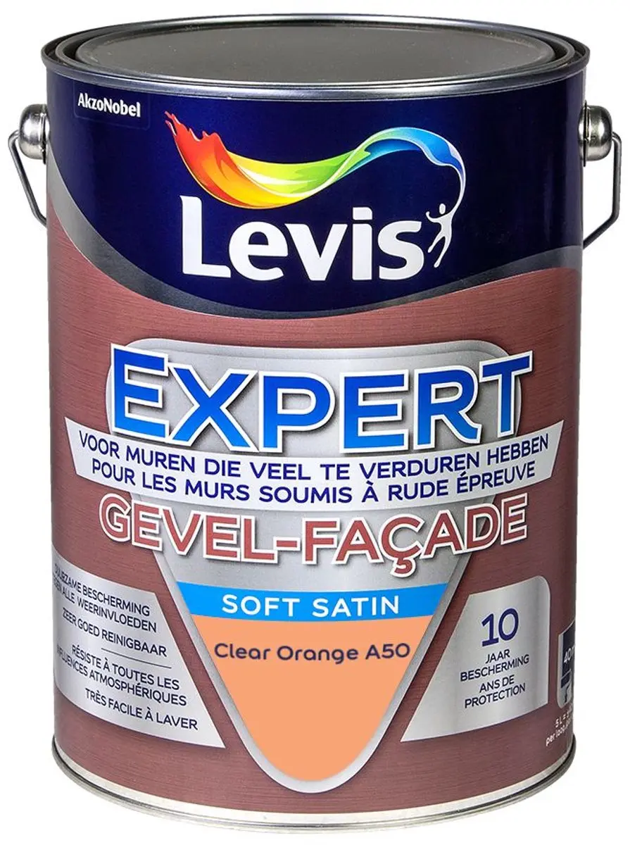 Levi's Expert Gevel Mix Clear Orange A50 Mengverf 5L