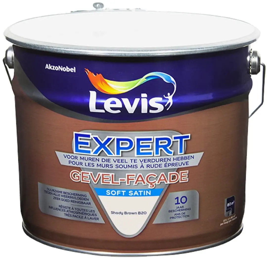 Levi's Expert Gevel Mix Shady Brown B20 Mengverf 10L
